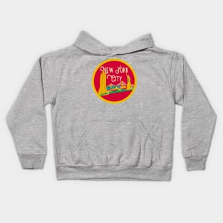 NYC Vintage Decal Kids Hoodie